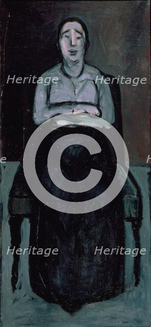 Aunty Pasha. Creator: Pestel, Vera Yefremovna (1887-1952).