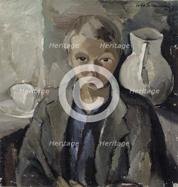 Boy with Jug, 1926. Creator: Juho Salminen.