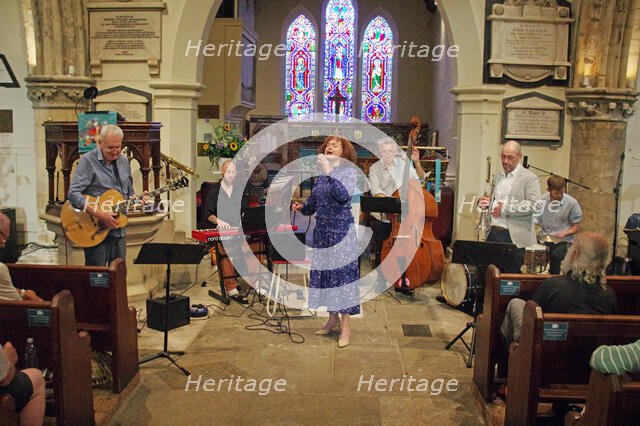 Zoe Francis and Friends, Chris Coull Promotion, St Andrew’s Church, Hove, East Sussex, 25 July 2025. Creator: Brian O'Connor.
