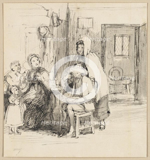 Guess My Name, c.1821. Creator: David Wilkie.