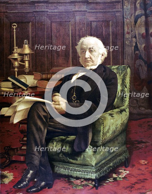William Ewart Gladstone (1809-1898), British Liberal Statesman, c1890. Artist: Unknown