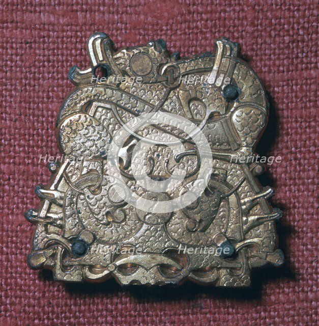 Brooch from a Viking grave. Artist: Unknown