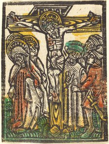 The Crucifixion, 1460/1480. Creator: Workshop of the Master of the Aachen Madonna.