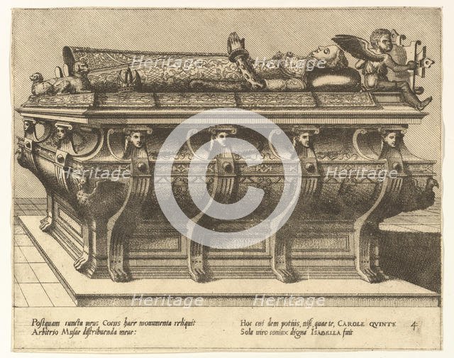 Cœnotaphiorum (4), 1563. Creators: Johannes van Doetecum I, Lucas van Doetecum.