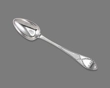 Spoon, 1790/1800. Creator: Saunders Pitman.