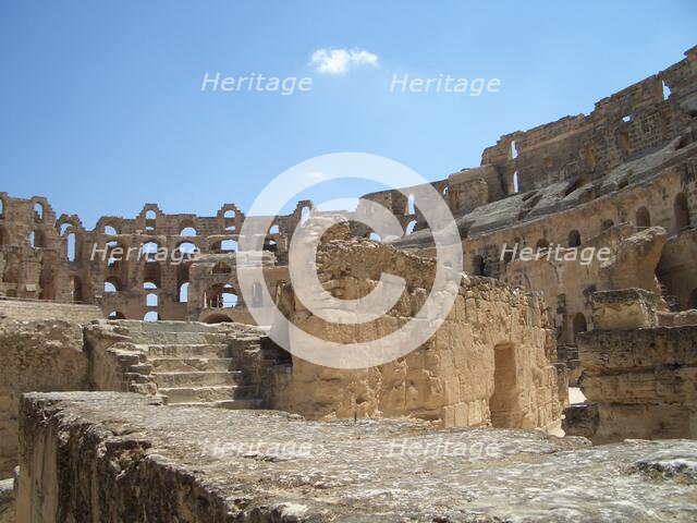 Amphitheatre of El Jem, Tunisia, 2009. Creator: Amanda Waite.