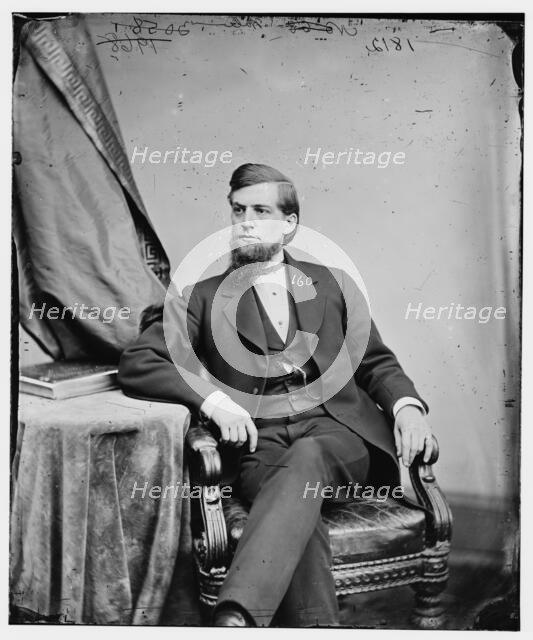 Eugene Hale of Maine, between 1860 and 1875. Creator: Unknown.