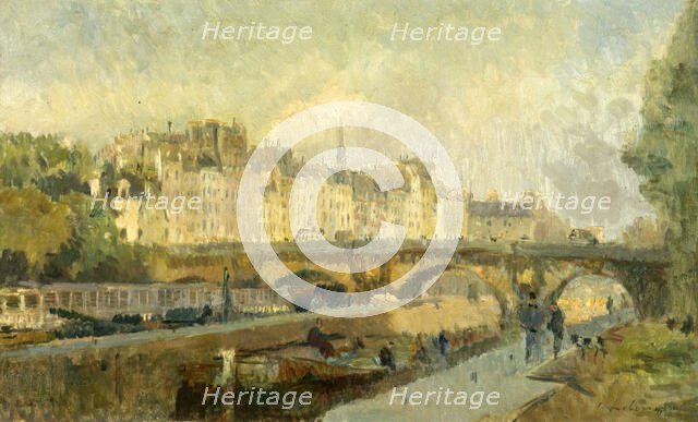 Le Pont Neuf, 1906. Creator: Albert Lebourg.