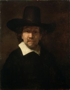 'Portrait of the Poet Jeremias de Decker', 1666.  Artist: Rembrandt Harmensz van Rijn    