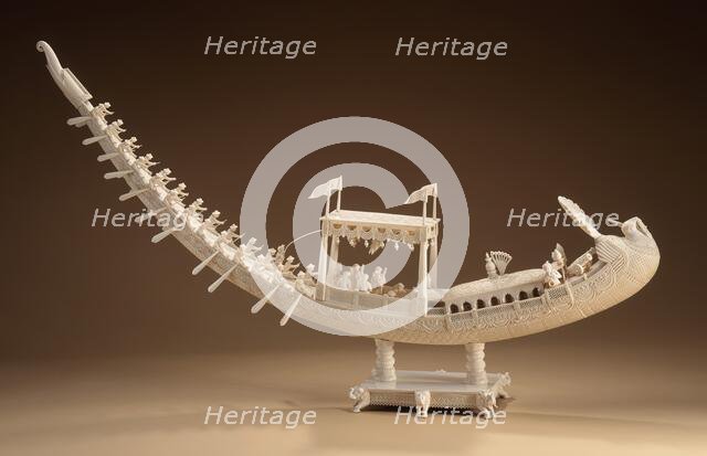 Royal Peacock Barge, Late 19th century. Creator: Unknown.