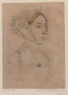 Anne Boleyn. Artist: Holbein, Hans, (Circle of) 