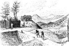 The Lushai Expedition: view eastward from Fort Langleh, 1890. Creator: Unknown.