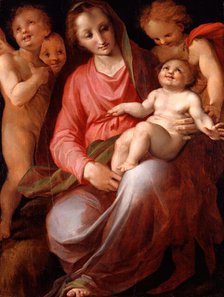 Madonna and Child with Infant St John, 1570. Creator: Tommaso Manzuoli.