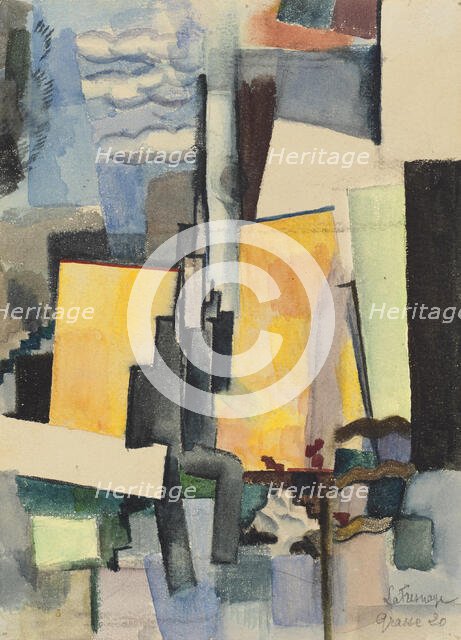 The Garden, 1920. Creator: La Fresnaye, Roger de (1885-1925).