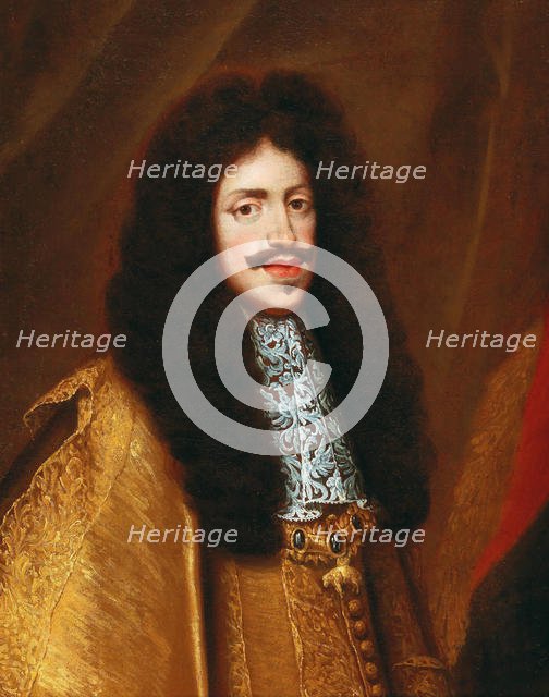 Portrait of Emperor Leopold I (1640-1705), Second Half of the 17th cen.. Creator: Block, Benjamin von (1631-1690).
