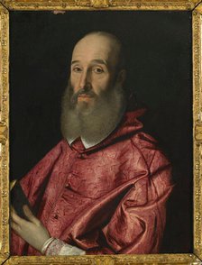 Portrait of Cardinal Giovanni Antoine Perrenot de Granvelle (1517-1586), 1576. Creator: Pulzone; Scipione (1550-1598).