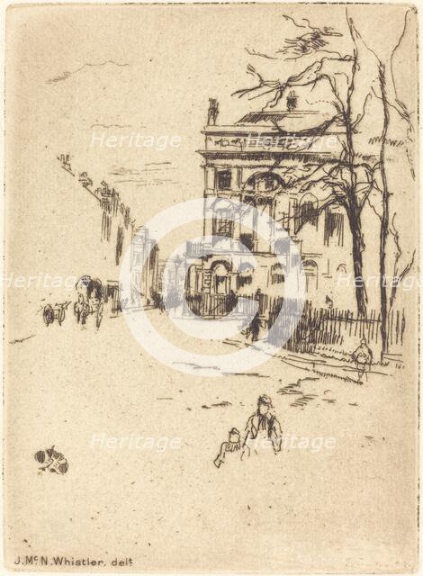 Fitzroy Square. Creator: James Abbott McNeill Whistler.