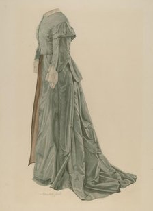 Gown, c. 1940. Creator: Douglas Campbell.