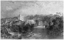 Bothal Castle, Northumberland, 19th century.  Creator: J Sands.