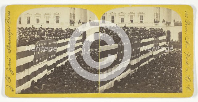 Inauguration of Rutherford B. Hayes, 5 March 1877. Creator: J F Jarvis.