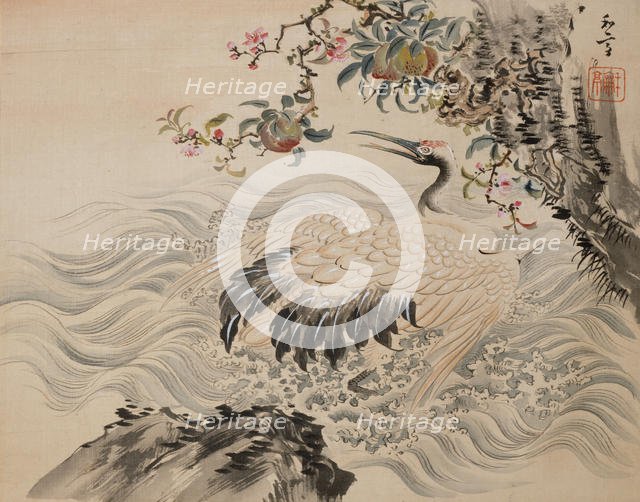 Flowers and Birds, 19th century. Creator: Taki Katei.