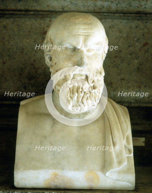 Aeschilus, Ancient Greek tragedian. Artist: Unknown