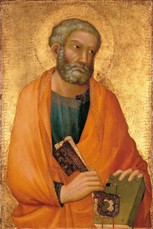Peter the Apostle. Artist: Martini, Simone, di (1280/85-1344)