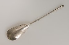 Spoon with Palm Fronds, Byzantine, 5th-6th century. Creator: Unknown.