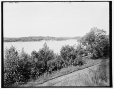 Cozy Lake, Como Park, St. Paul, Minn., (1902?). Creator: William H. Jackson.