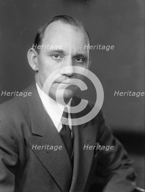 Mcclellan, John L. Senator - Portrait, 1943. Creator: Harris & Ewing.