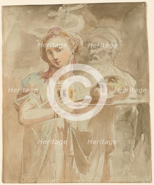 Salome with the Head of Saint John the Baptist, 1825/1835. Creator: Giuseppe Bernardino Bison.