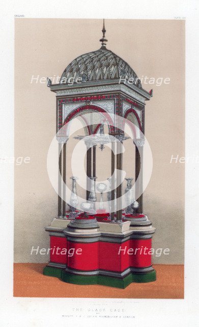 'The Glass Case', 19th century.Artist: John Burley Waring