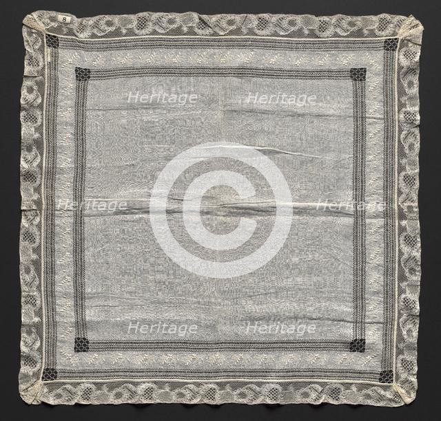 Handkerchief, 1800s. Creator: Unknown.