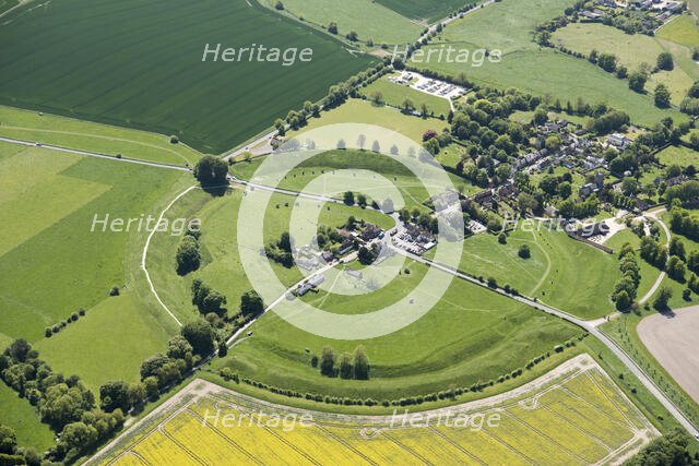 Avebury henge and stone circles, Wiltshire, 2018. Creator: Amy Wright.