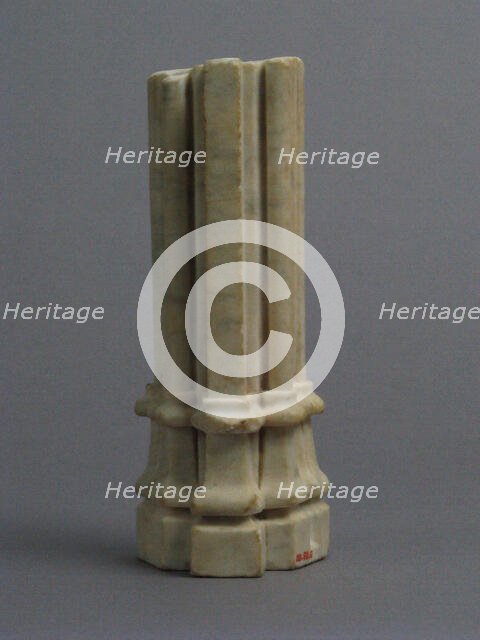 Architectural Fragment from a Retable, Tabernacle, or Tomb, French, ca. 1400. Creator: Unknown.