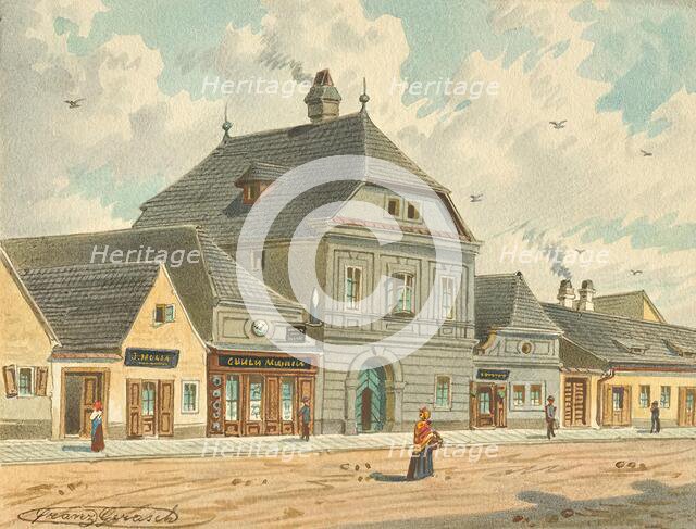 The former hunting lodge of Empress Maria Theresia at Erdbergstrasse 109 in Vienna, undated. Creator: Franz Gerasch.