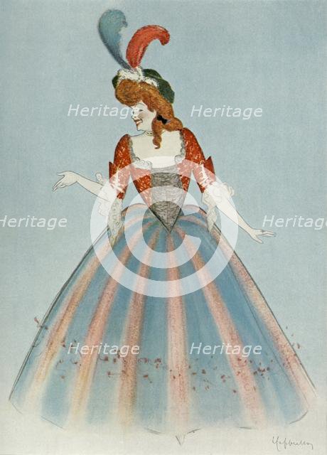 'Mme Rejane - Role de la Montansier. - La Montansier', 1904. Creator: Unknown.