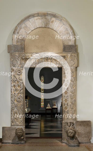 Doorway from the Church of San Nicolò, San Gemini, Central Italian. Creator: Unknown.