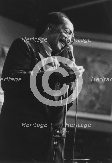 Jimmy Witherspoon, Corn Exchange, Cambridge, 1992. Creator: Brian Foskett.