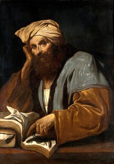 An Arabic man of learning (Avicenna ?), 17th century. Creator: Unknown.