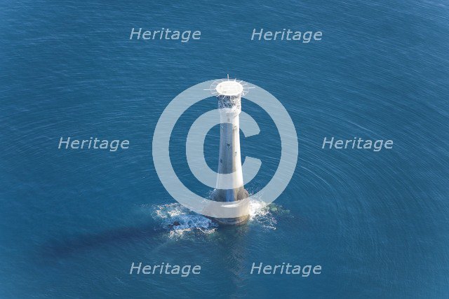 Bishop Rock Lighthouse, Cornwall, c2010s(?). Artist: Damian Grady.