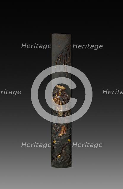 Knife Handle (Kozuka), c 1800s. Creator: Unknown.