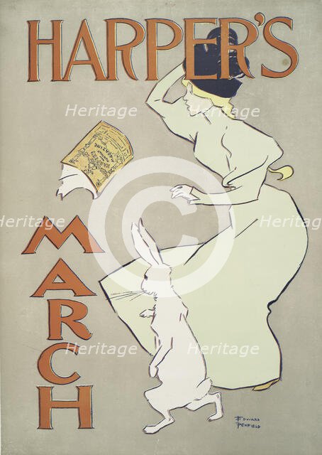 Harper's March, c1894. Creator: Edward Penfield.