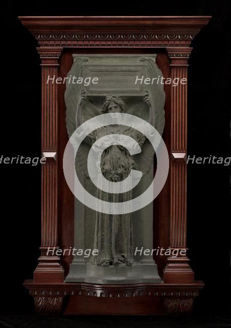 Amor Caritas, modeled 1898, cast after 1898. Creator: Augustus Saint-Gaudens (American, 1848-1907).