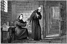 Roger Bacon, English experimental scientist, philosopher and Franciscan friar. Artist: Unknown