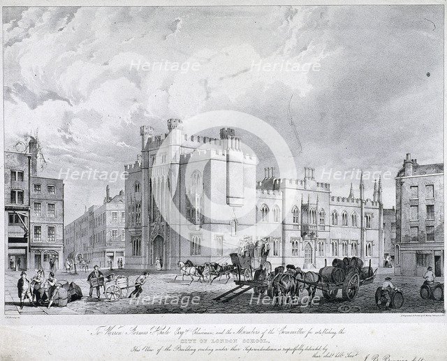 City of London School, London, 1835 Creator: GE Madeley.