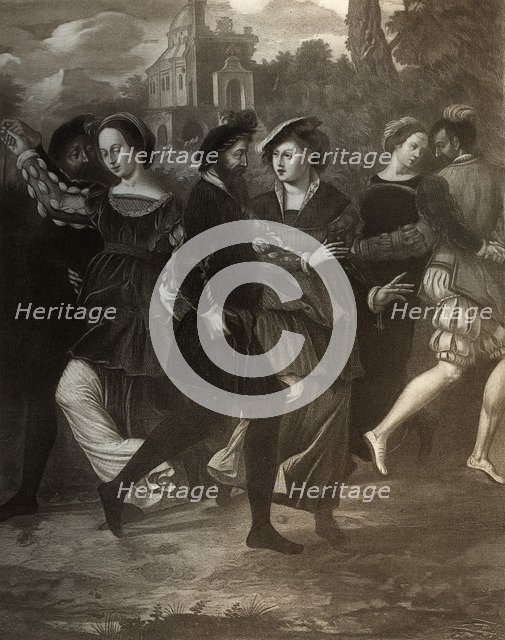 'The Dancing Picture', c1532, (1902). Artist: Unknown