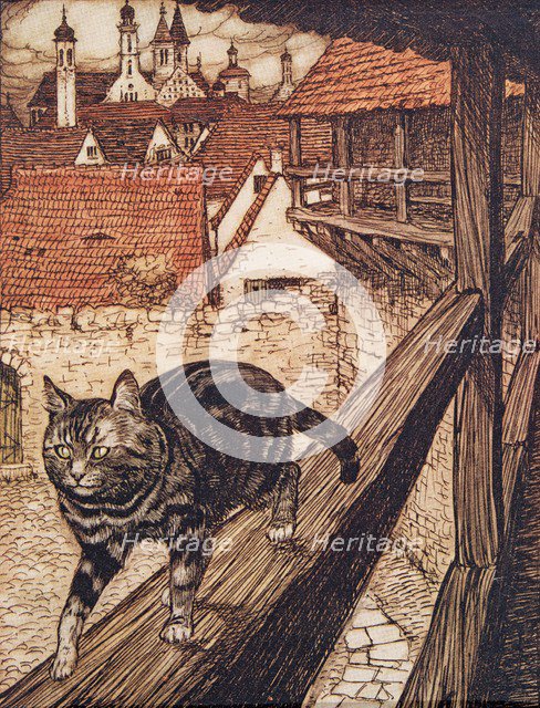 The Cat and Mouse in Partnership, 1909. 