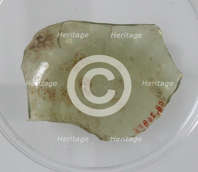 Bottom of a Vessel, Coptic, 4th-early 5th century. Creator: Unknown.
