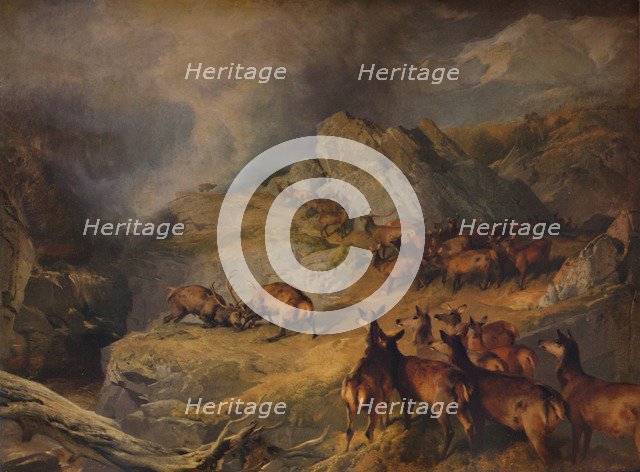 'None but the Brave deserve the Fair', c1854. Artist: Edwin Henry Landseer.